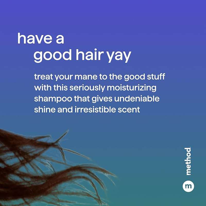 Method Moisturizing Shampoo, Simply Nourish - Hydrates and Revives Dry Hair, Safe for Color-Treated Hair – Sulfate Free and Cruelty Free - 14 oz - Image 4