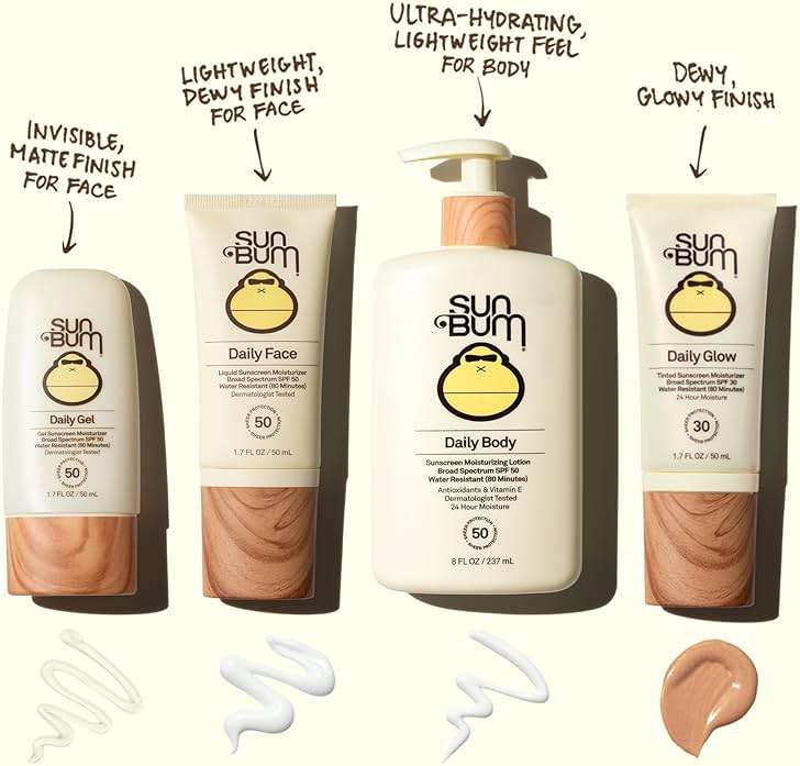 Sun Bum Daily SPF 50 Sunscreen Body Lotion - Broad Spectrum Moisturizing Sunscreen with Vitamin E - Vegan and Hawaii 104 Act Compliant (Without Octinoxate & Oxybenzone) - Dermatologist Tested - 8 oz - Image 4