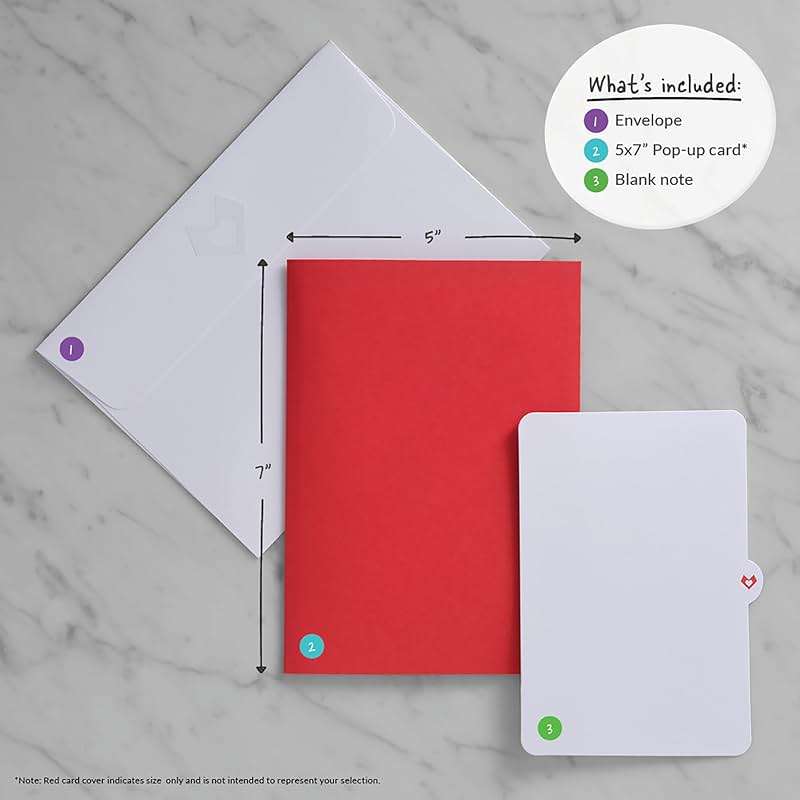 Lovepop Valentines Day Card for Her, Him - 3D Romantic Greeting Pop-Up Cards - You've Stolen a Pizza my Heart - 5" x 7" - Blank Notecard & Envelope Included - Image 2
