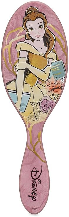 Wet Brush Disney Original Hair Detangler, Belle (Elegant Princess), Ultra-Soft IntelliFlex Bristles, Detangling Brush Glides Through Tangles (Wet Dry & Damaged Hair), Women & Men - Product Image