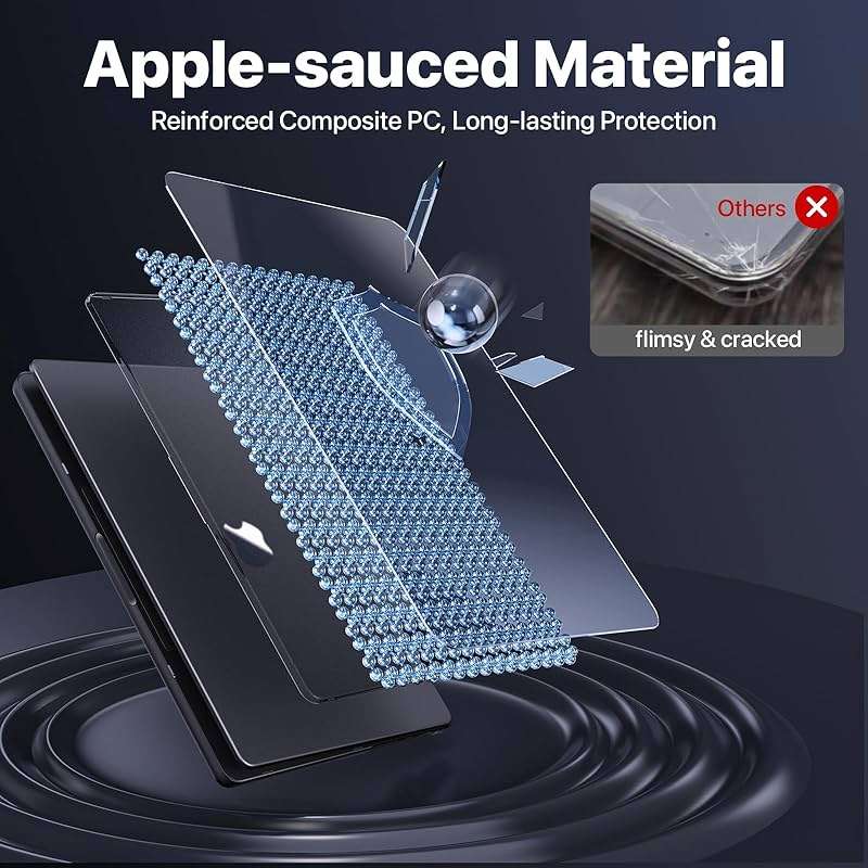 Soonjet Invisible Armor for MacBook Pro 14 inch Case M5 M4 M3 M2 2026-2021 | 100% Color Match, Matte Space Black Clear, Protective Hard Shell Laptop Cover, Ultra Thin, Anti Crack Fingerprint Scratch - Image 8