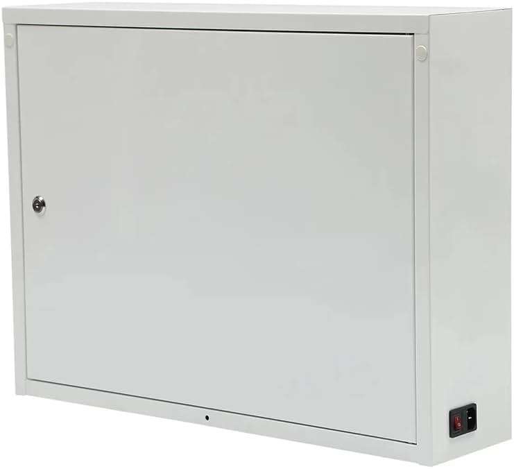 Bpatoimsx Safety and Convenience 12 - Compartment Cell Mobile Phone Charging Station Cabinet Locker with Combination Lock White - Ideal for Students and Employees - Image 5