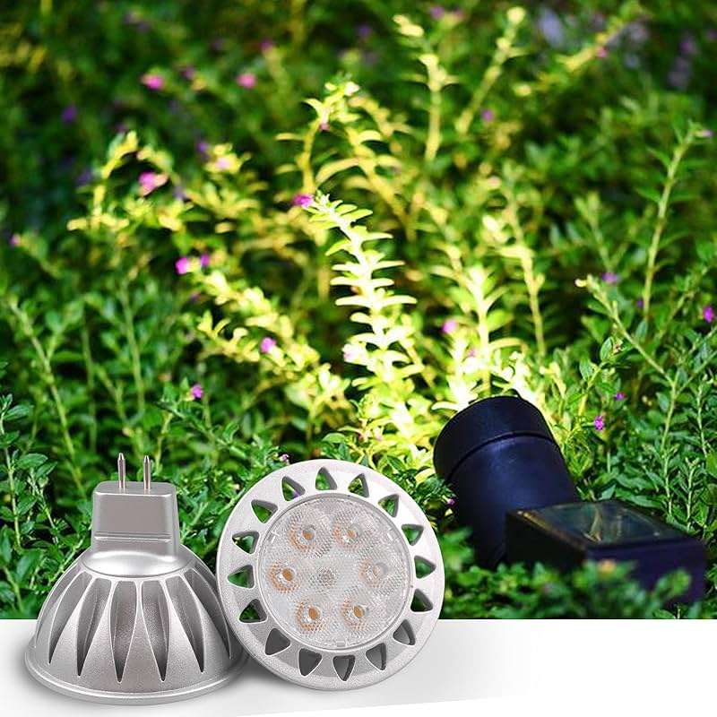 ALIDE MR16 7W Led Bulbs Replace 50W 75W Halogen, GU5.3 MR16 2700K Warm White,12V Low Voltage MR16 Bulb Spotlight for Outdoor Landscape Flood Track Recessed Track Lighting,600lm,38 Deg,6 Pack - Image 6