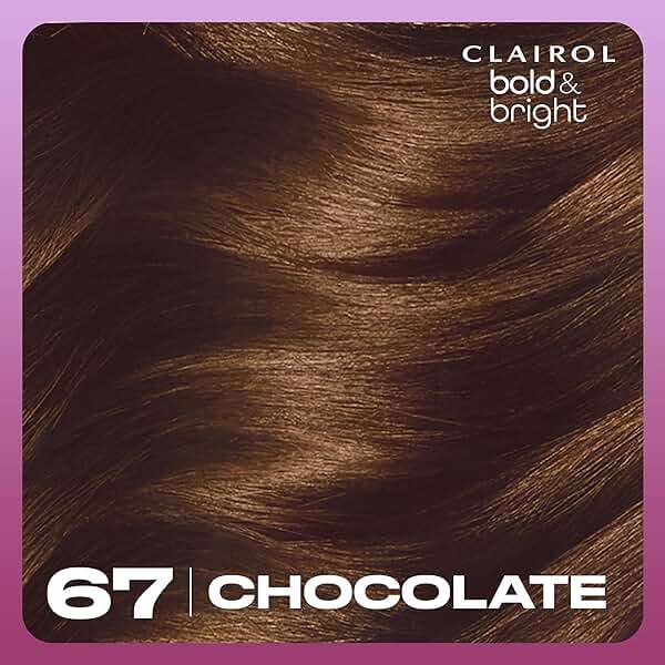 Clairol Bold & Bright Permanent Hair Dye, 67 Chocolate Hair Color | Intense Vibrancy + Moisturizing Shine | Includes Color Boost Glaze to Amplify Color Anytime | Pack of 1 - Image 9