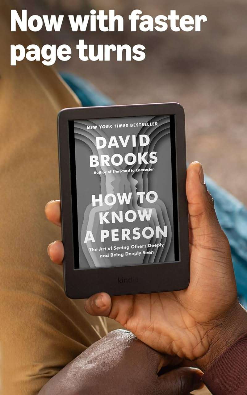 Like-New Amazon Kindle 16 GB (newest model) - Lightest and most compact Kindle, now with faster page turns, and higher contrast ratio, for an enhanced reading experience - Black - Image 3