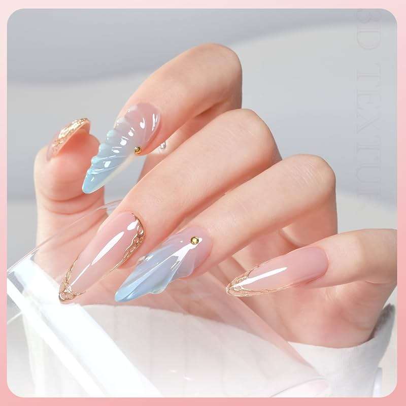 GAOY 3D Nail Gel, 15g Clear Sculpting Gel for Carving, Molding and Painting Nail Art Designs, Rhinestone Glue for Gems Decoration - Image 4