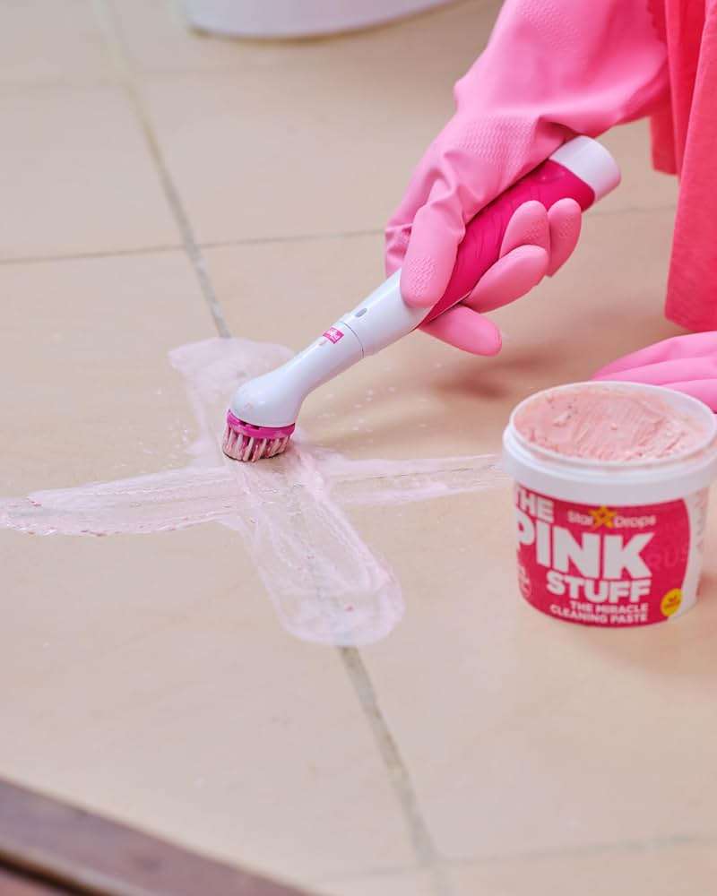 The Pink Stuff - Stardrops - The Miracle Scrubber Kit - 4 Cleaning Brush Heads - Image 4