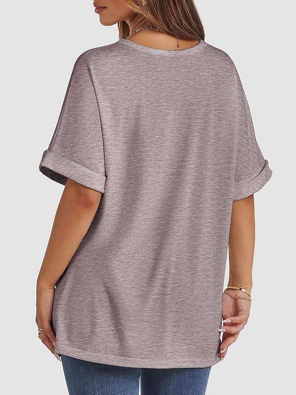 ATHMILE Womens Oversized T Shirts Summer Tops Spring Casual Loose Fit Workout Short Sleeve 2026 Beach Vacation - Image 4