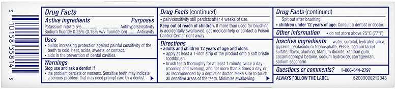 Sensodyne Clinical White Toothpaste Clinically Proven Whitening for Sensitive Teeth, Stain Protector, 3.4 oz - Image 13