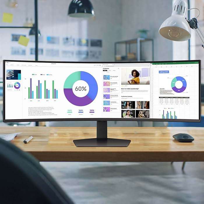 Samsung 49” Odyssey G9 Series DQHD 1000R Curved Gaming Monitor, 1ms(GtG), VESA DisplayHDR 1000, 240Hz, AMD FreeSync Premium Pro, Height Adjustable Stand, Ultrawide Screen, LS49CG954ENXZA, 2024 - Image 29