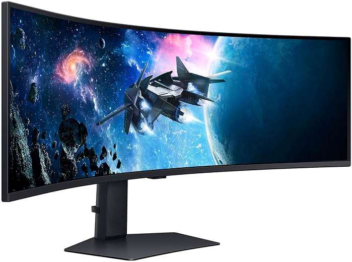 Samsung 49” Odyssey G9 Series DQHD 1000R Curved Gaming Monitor, 1ms(GtG), VESA DisplayHDR 1000, 240Hz, AMD FreeSync Premium Pro, Height Adjustable Stand, Ultrawide Screen, LS49CG954ENXZA, 2024 - Image 10