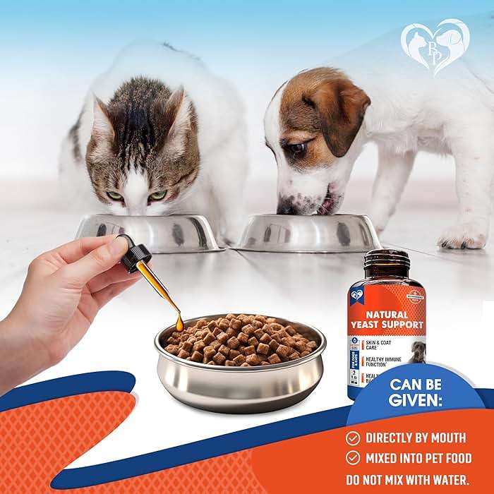Natural Cats & Dogs Yeast Infection Anti Itch Treatment - Itchy Ears, Skin & Allergy Symptoms Relief - Reduces Inflammation & Relieves Irritation - Herbal Medicine Supplement Drops - Image 5