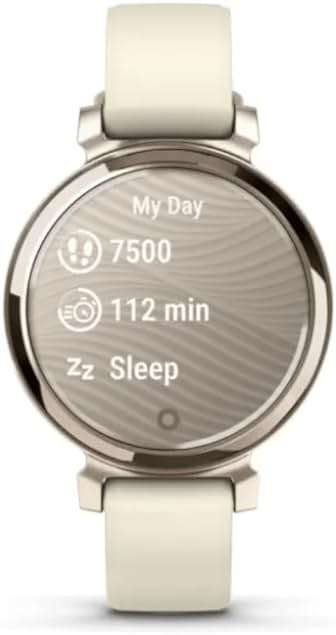 Garmin Lily 2, Small and Stylish Smartwatch, Hidden Display, Patterned Lens, Up to 5 Days Battery Life, Coconut - Image 6