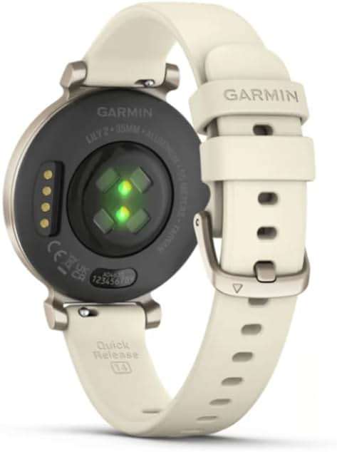 Garmin Lily 2, Small and Stylish Smartwatch, Hidden Display, Patterned Lens, Up to 5 Days Battery Life, Coconut - Image 7