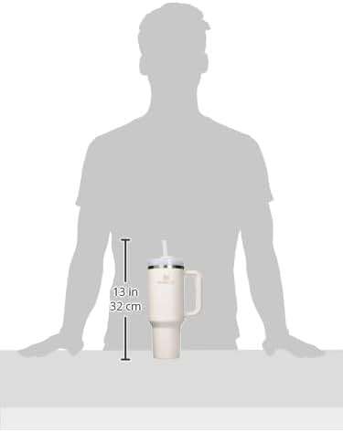 STANLEY Quencher H2.0 Tumbler with Handle and Straw 40 oz Flowstate 3-Position Lid Cup Holder Compatible for Travel Insulated Stainless Steel Cup BPA-Free Rose Quartz 2.0 - Image 3