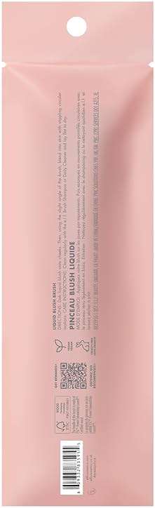 e.l.f. Camo Liquid Blush Brush, Angled Blush Brush Ideal For Applying & Blending Colors On Cheeks, Soft, Dense Bristles, Vegan & Cruelty-free - Image 8
