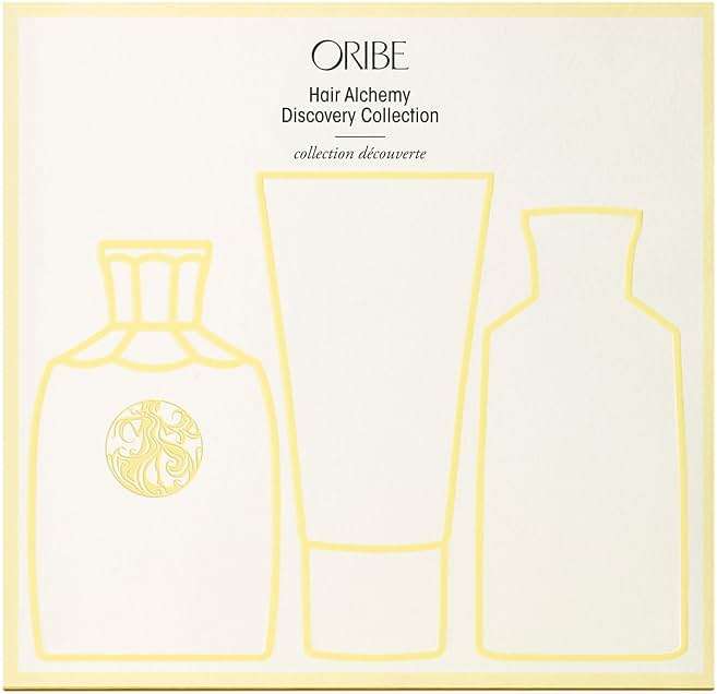 Oribe Hair Alchemy Discovery Travel Set - Prevents Breakage & Strengthens Weak, Fragile Hair - Hydrates & Softens - Strengthening Shampoo (2.5 oz), Conditioner (1.7 oz) & Serum (2.5 oz) - Image 2