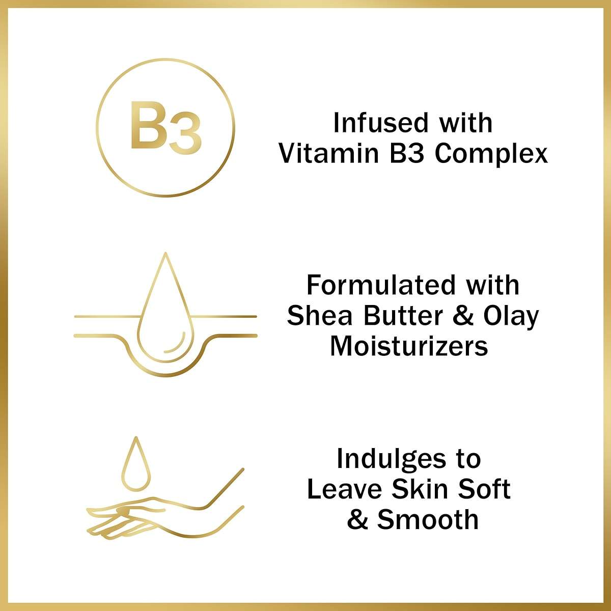 Olay Moisture Outlast Ultra Moisture Shea Butter Beauty Bar with Vitamin B3 Complex 3.75 oz, 8 count - Image 5