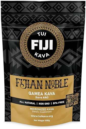 TUI KAVA MICRONIZED Noble Kava Root Powder – 500g (1lb 2oz) Sharing Size | Heady & Euphoric | Natural Mood, Sleep & Stress Support | No Straining - Image 1