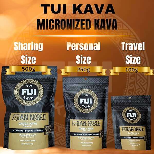TUI KAVA MICRONIZED Noble Kava Root Powder – 500g (1lb 2oz) Sharing Size | Heady & Euphoric | Natural Mood, Sleep & Stress Support | No Straining - Image 4