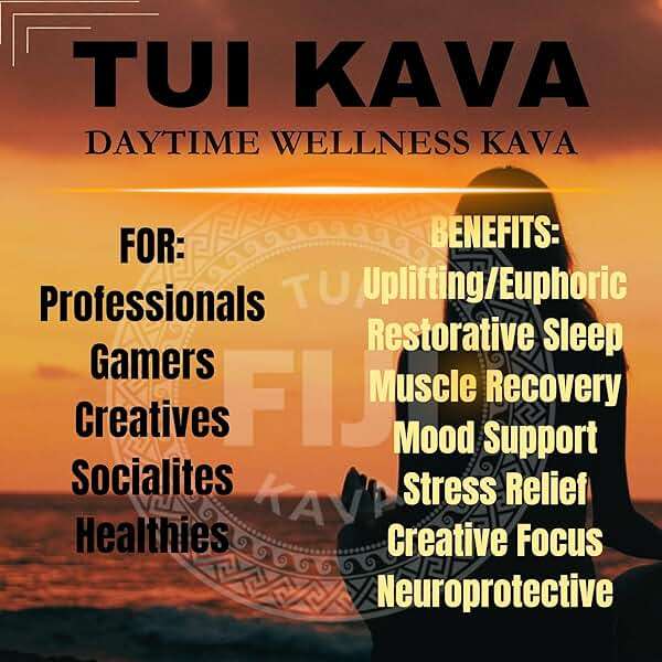 TUI KAVA MICRONIZED Noble Kava Root Powder – 500g (1lb 2oz) Sharing Size | Heady & Euphoric | Natural Mood, Sleep & Stress Support | No Straining - Image 5