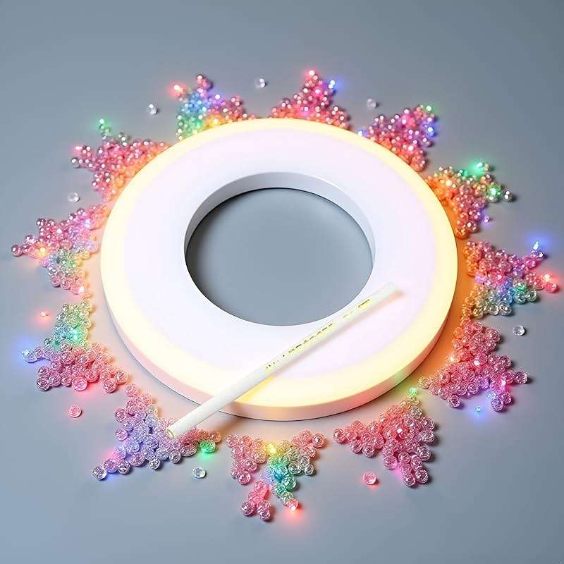 1Pc White DIY Nail Art Rhinestones Jewelry Picking Wax Pencil Pen Picker Dotting Tool Useful Processed Tweezers,Pencil sharpener and Triangular Plate Nail Art Beauty and Personal Care - Image 6