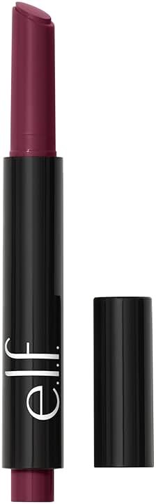e.l.f. Pout Clout Lip Plumping Pen, Nourishing Lip Balm For Sheer Color & Shine, Plumps & Moisturizes, Vegan & Cruelty-Free, Plum on Over - Product Image