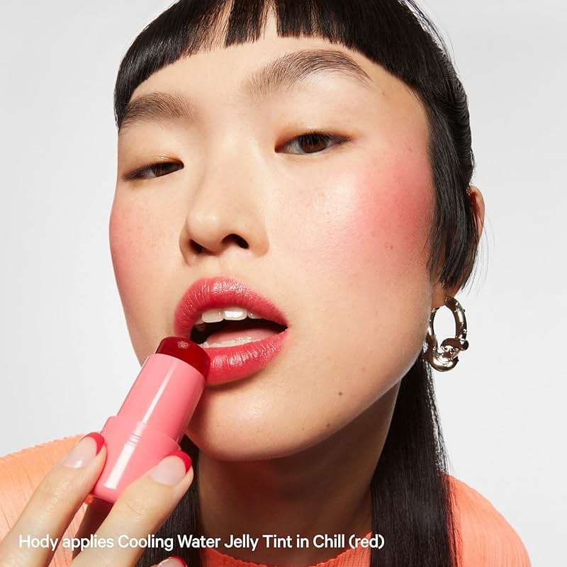 Milk Makeup Cooling Water Jelly Tint – Long-Lasting Sheer Lip + Cheek Stain with Firming Vegan Collagen + Hydrating Aloe – Transfer Proof, Buildable Lip Tint + Blush - Image 8