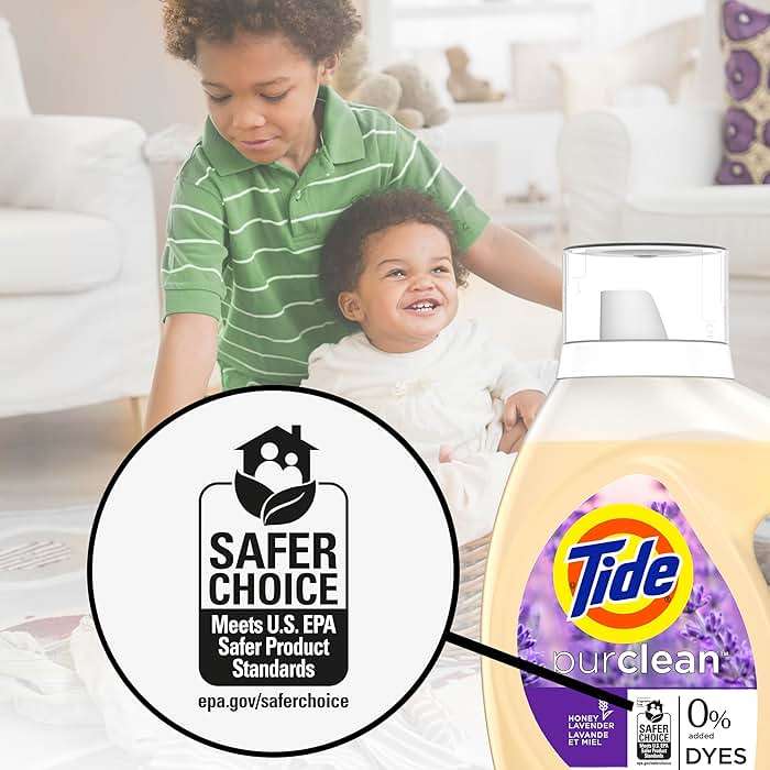 Tide Purclean Liquid Laundry Detergent, 63 fl oz, 48 Loads - Image 3
