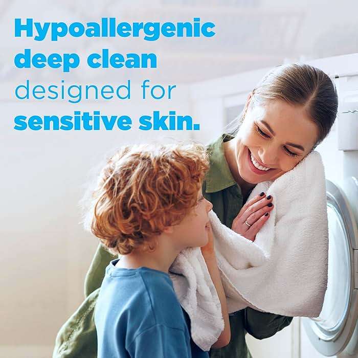 Tide Free & Gentle Liquid Laundry Detergent, 80 Loads, 105 fl oz, Tide Laundry Detergent, Clean Laundry Detergent - Image 2