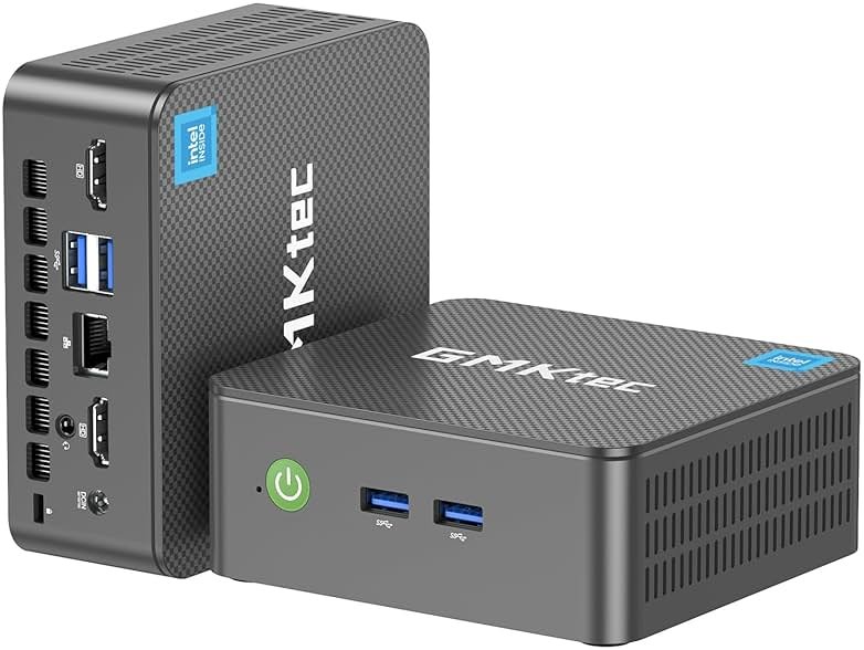 GMKtec Mini PC Intel Core i3-10110U Processor (Beats 4300U/N150) 8GB DDR4 256GB SSD i226-V RJ45 Ethernet Desktop Computer 4K Dual/ 4X USB3.2/ WiFi 6 BT5.2/ Nucbox G3 Pro - Product Image