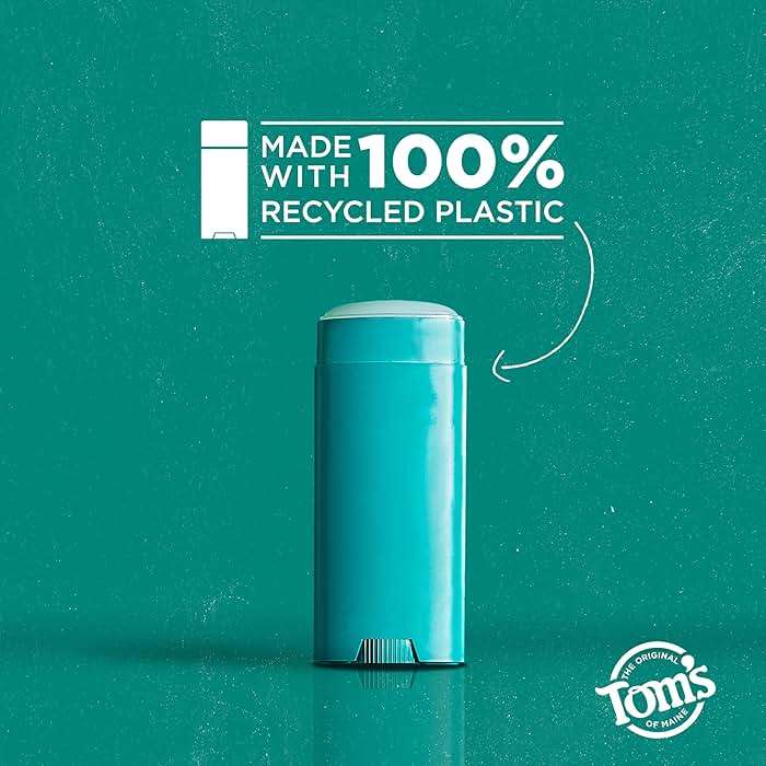 Tom’s of Maine Mountain Spring Natural Deodorant for Men and Women, Aluminum Free, 3.25 oz, 2-Pack - Image 9