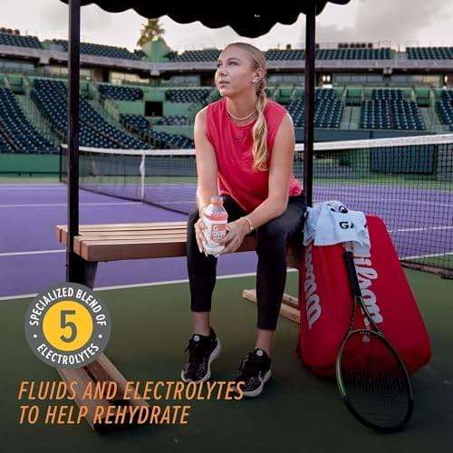 Gatorlyte Zero Sugar Rapid Rehydration Electrolyte Drink, 3 Flavor Variety Pack, 20 fl oz Bottles (12 Pack), Specialized Blend of 5 Electrolytes, Zero Sugar, 15 Calories, No Artificial Sweeteners, No Artificial Flavors, Gatorade, Hydration - Image 5