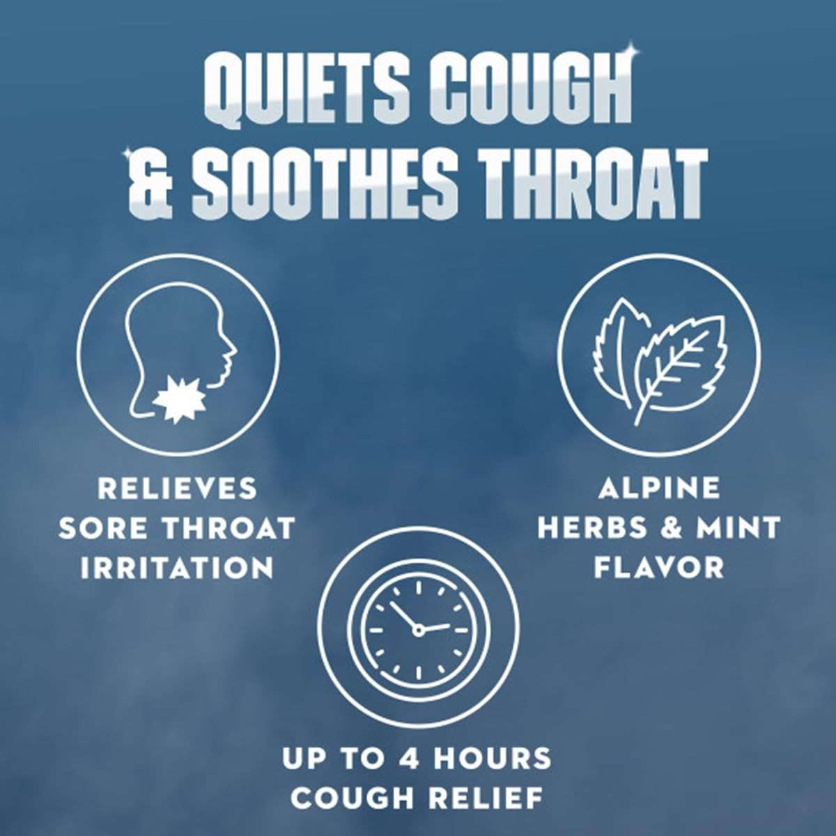 Mucinex InstaSoothe Sore Throat + Cough Relief Alpine Herbs & Mint Flavor, Fast Acting, Cooling Comfort, Powerful Sore Throat Oral Pain Reliever, 40 Medicated Drops (40 Count (Pack of 3)) - Image 6