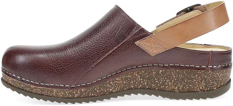 Dansko Merrin Sling-Back Mule Clog for Women-Dual-Density Cork/EVA Midsole and Lightweight Rubber Outsole Provide Durable and Comfortable Ride - Image 6