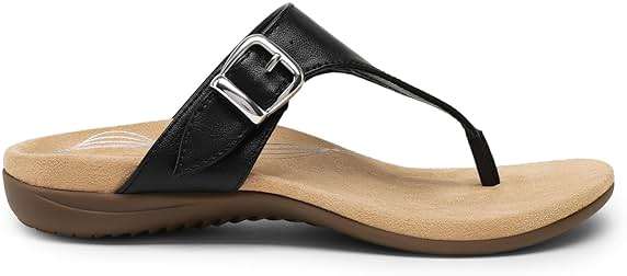DREAM PAIRS Orthotic Thong Sandals for Women, Arch Support Flip Flops, Comfortable Lightweight Slip On Sandals for Walking, Casual Summer Everyday Wear - Image 2