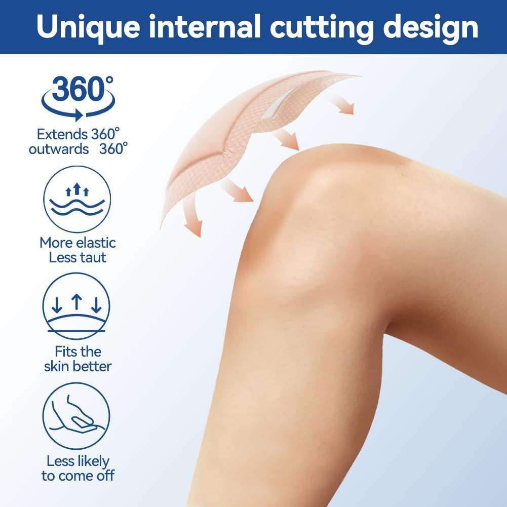 Dimora Silicone Super Absorbent Wound Dressings - Gentle Adhesive Bandages with Ultrasorb Polymer,Heavy Exudate Wound Care Pads 5"X 5" 10 Count - Image 5