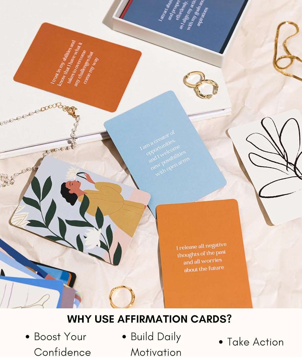 Lamare Positive Affirmation Cards for Women — Daily Affirmations for Women & Encouragement Cards, Motivational Gifts - Image 4