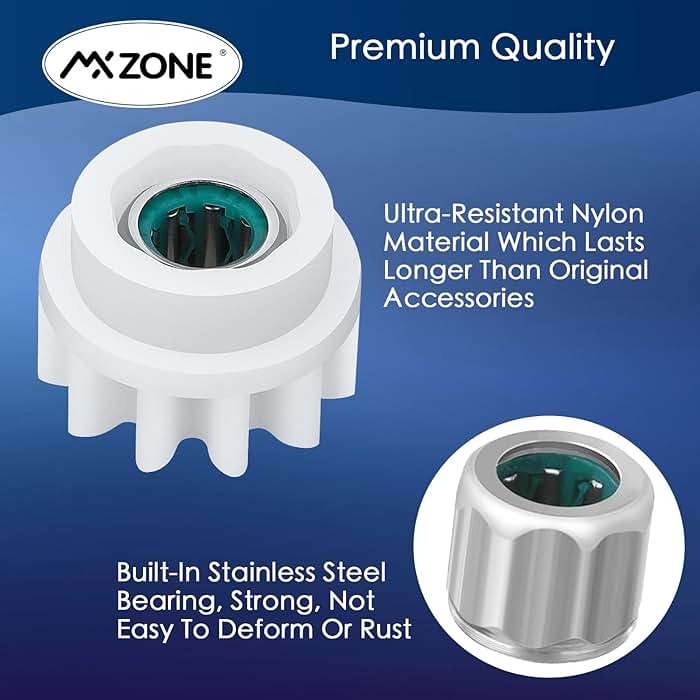 MXZONE Pedal Bearing Replacement Compatible with O Cedar Mop Bucket, One Way Clutch Gear Sprockets Repair Spin Mop and Bucket, 2 Packs - Image 5