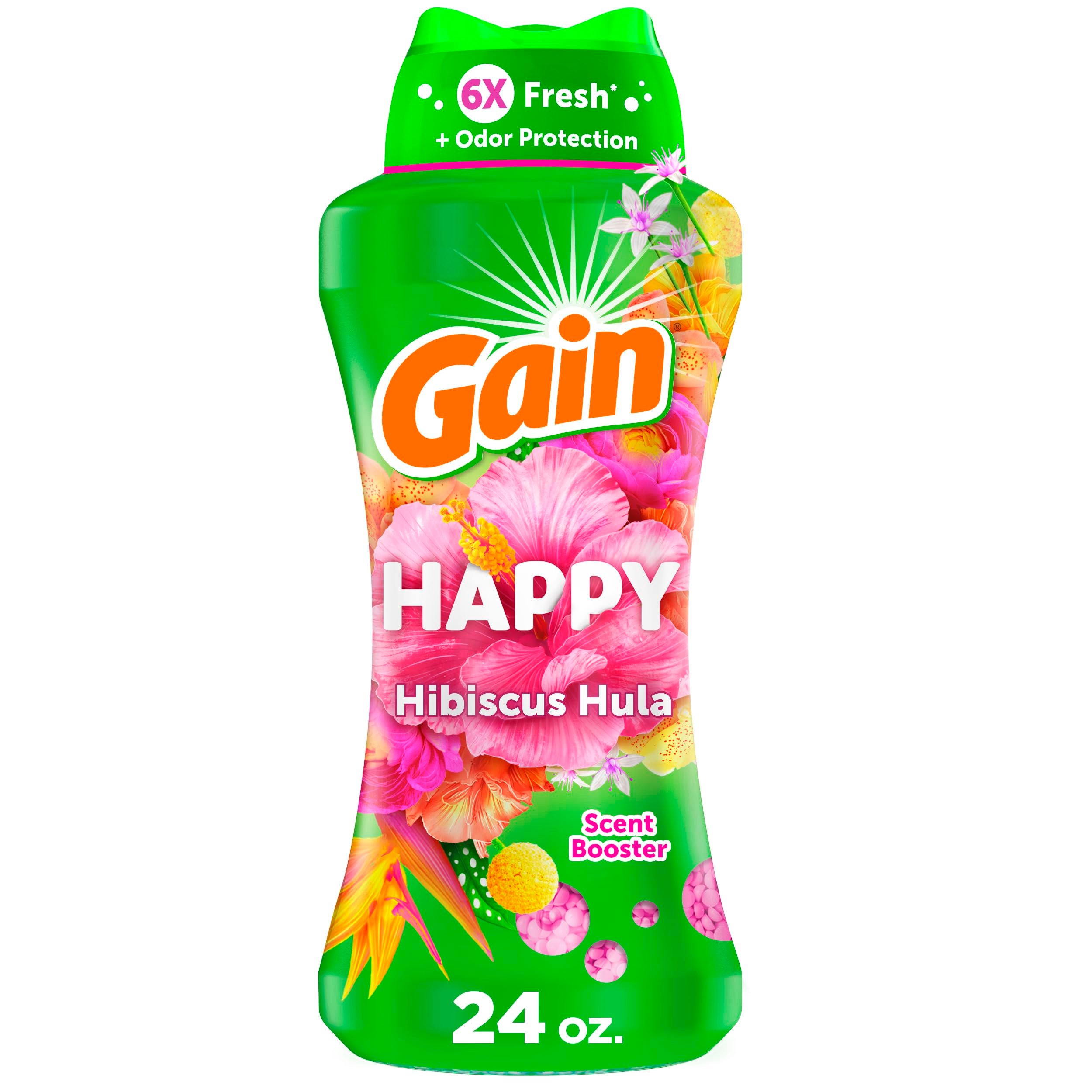 Gain In-Wash Laundry Scent Booster Beads, Happy, 24 oz - Product Image