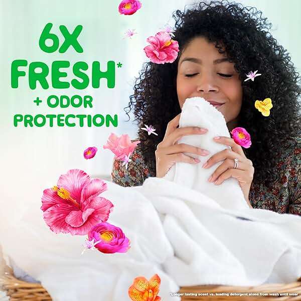 Gain In-Wash Laundry Scent Booster Beads, Happy, 24 oz - Image 2