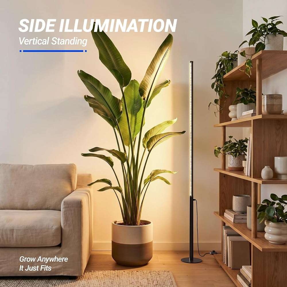 Barrina T10 Pro Standing Grow Light with Timer, 42W, 169 LEDs, Full Spectrum Vertical Grow Light for Indoor, Wide Coverage, 4FT to 5.6FT Height with Foot Switch, Ideal for Flowering and Tall Plants - Image 8