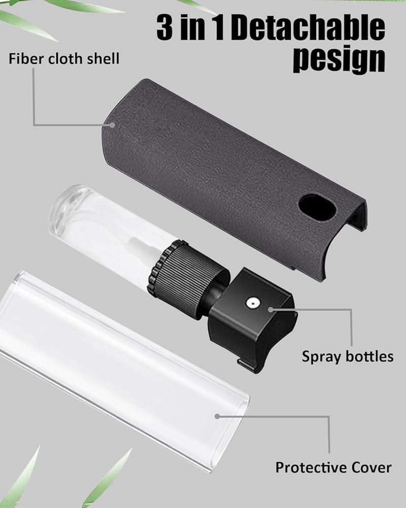 Car Screen Cleaner Spray and Wipe car Cleaning Touchscreen Mist Cleaner Touch Screen Cleaner for Car,iPad,Phone,MacBook, Phone Cleaning Kit,Car Essentials (2 Units) - Image 3