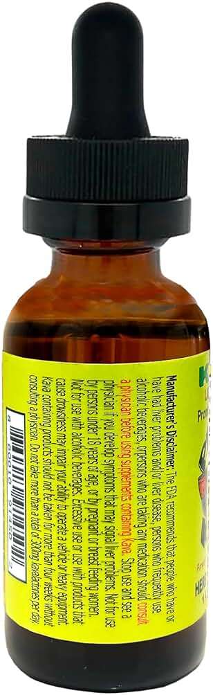 Kava Drops Liquid Kava Tincture | Noble Kava Extract from Fiji for Calm, Stress Relief & Sleep | Fast-Acting Sublingual Kavalactones | Vegan, 2 Ingredients, Additive-Free | 3rd-Party Tested | 1 fl oz - Image 9