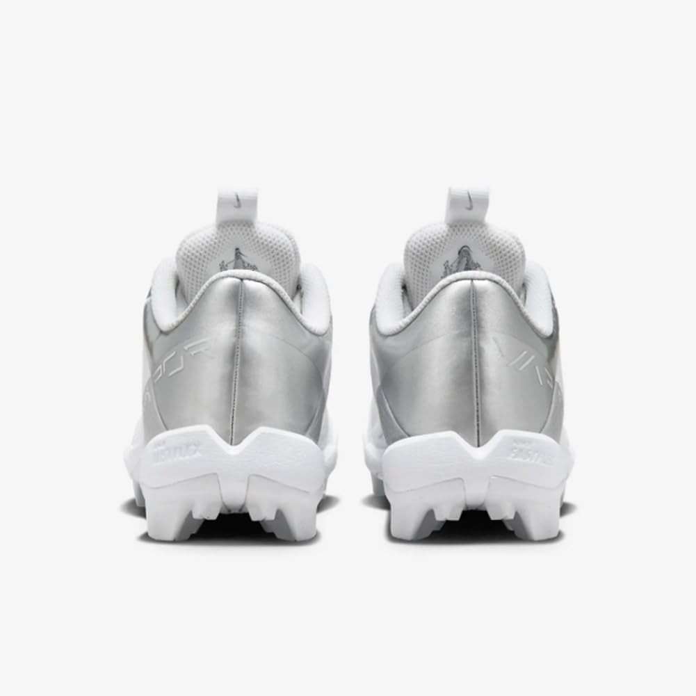 Nike Vapor Edge Shark 2 (DH5089-102,White/Metallic Silver-White) Size 5.5 - Image 3