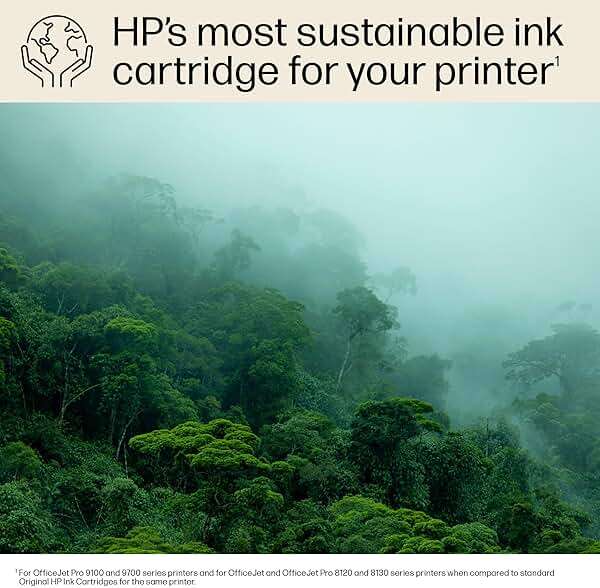 HP 936e Yellow EvoMore Ink Cartridge | Works with OfficeJet 9120, Pro 9100, Wide Format 9700 | Carbon Neutral | 4S6V5LN - Image 4