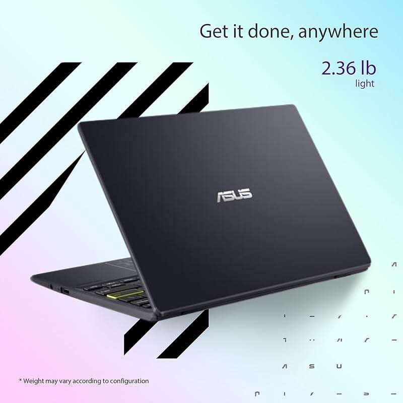 ASUS Vivobook Go 11.6” HD Slim Laptop, Intel Dual Core N4500, Intel Graphics, 4GB, 128GB, Windows 11 Home, SonicMaster, ErgoSense, Black, L210KA-ES04 - Image 3