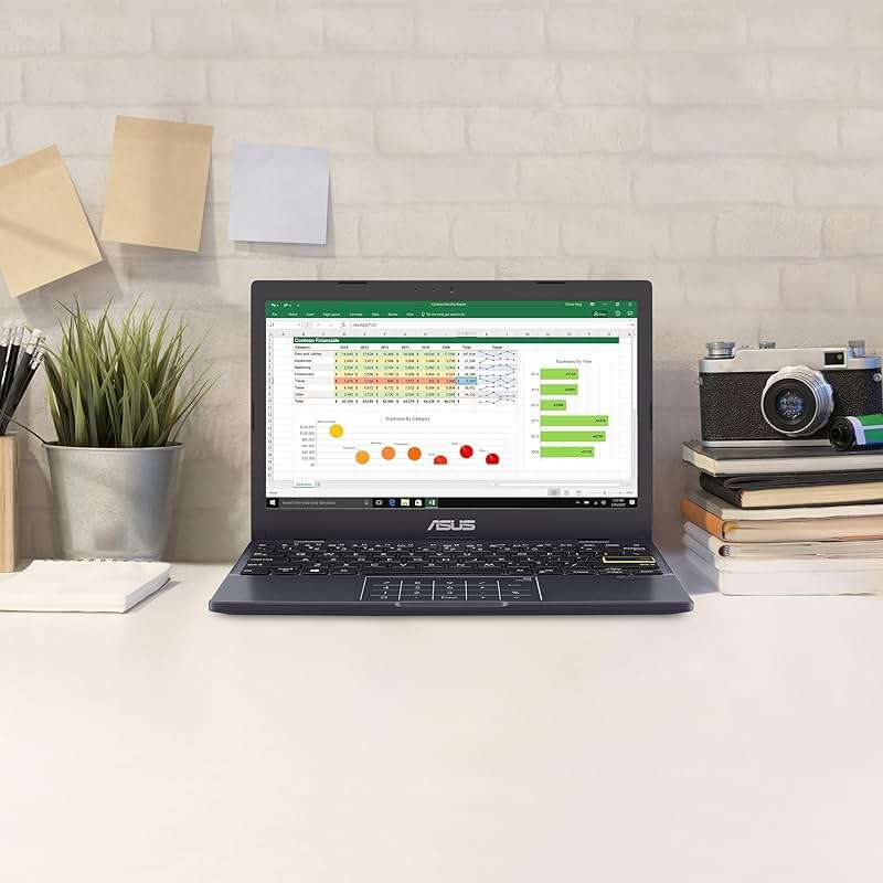 ASUS Vivobook Go 11.6” HD Slim Laptop, Intel Dual Core N4500, Intel Graphics, 4GB, 128GB, Windows 11 Home, SonicMaster, ErgoSense, Black, L210KA-ES04 - Image 8