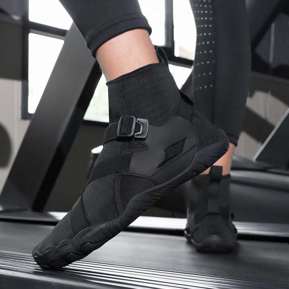UMANPOO Men Water Shoes Women Barefoot Slip on Sneakers Swim Aqua Beach Running Walking Hiking Cycling Non Slip High Top - Image 2
