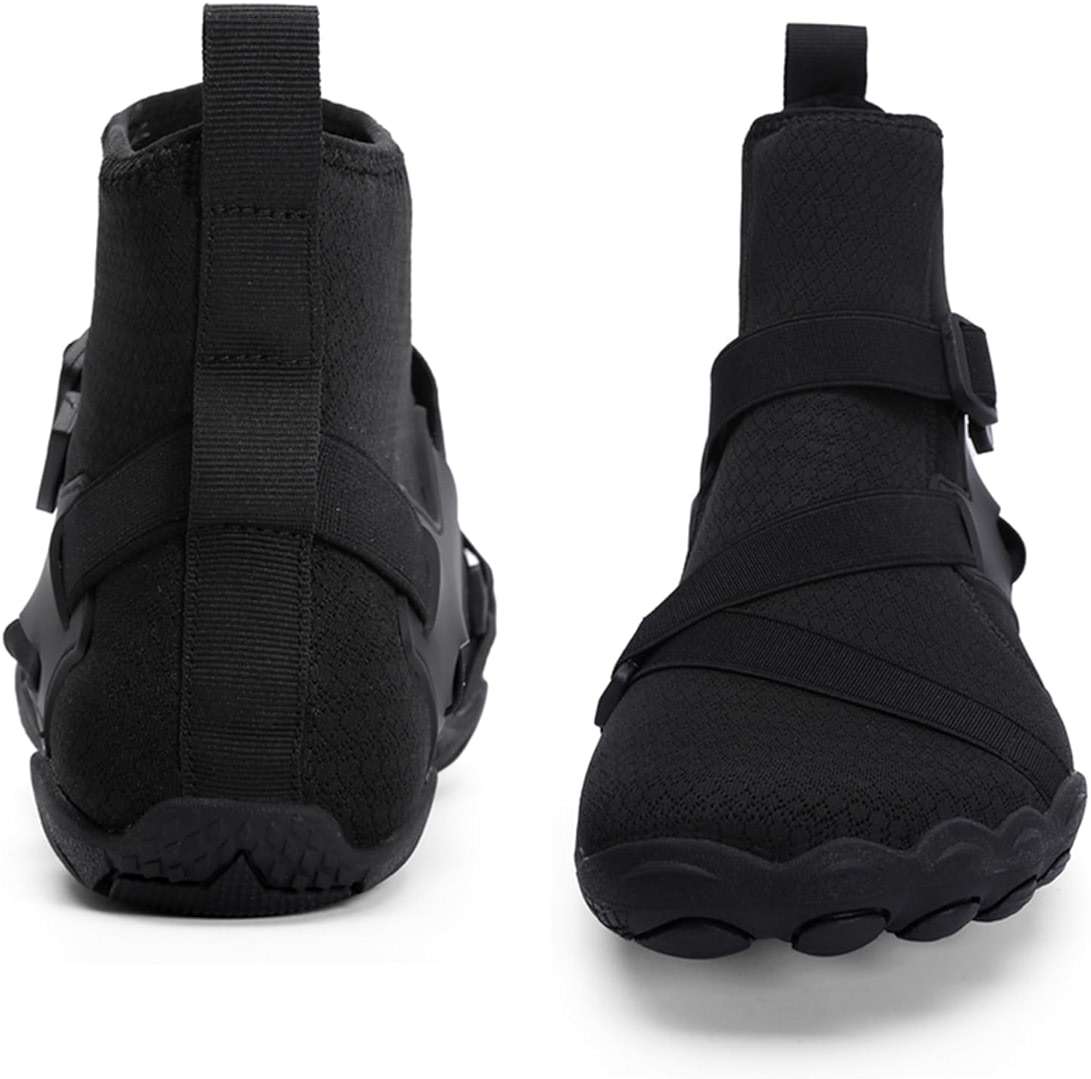 UMANPOO Men Water Shoes Women Barefoot Slip on Sneakers Swim Aqua Beach Running Walking Hiking Cycling Non Slip High Top - Image 5